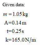 Physics homework question answer, step 1, image 1