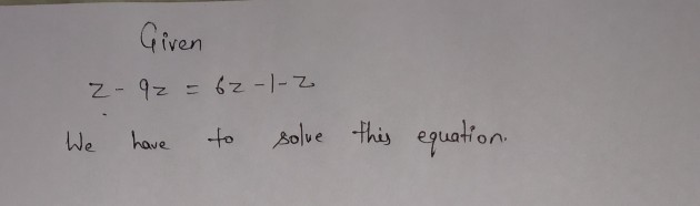 Algebra homework question answer, step 1, image 1