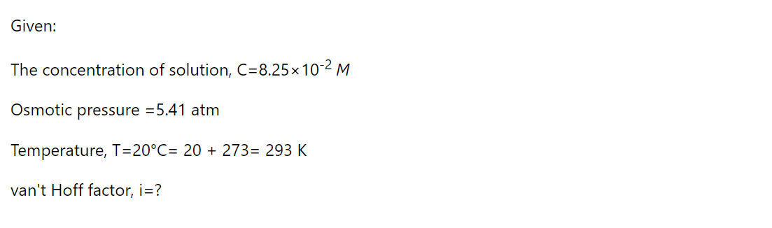 Chemistry homework question answer, step 1, image 1