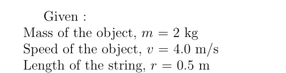 Physics homework question answer, step 1, image 1