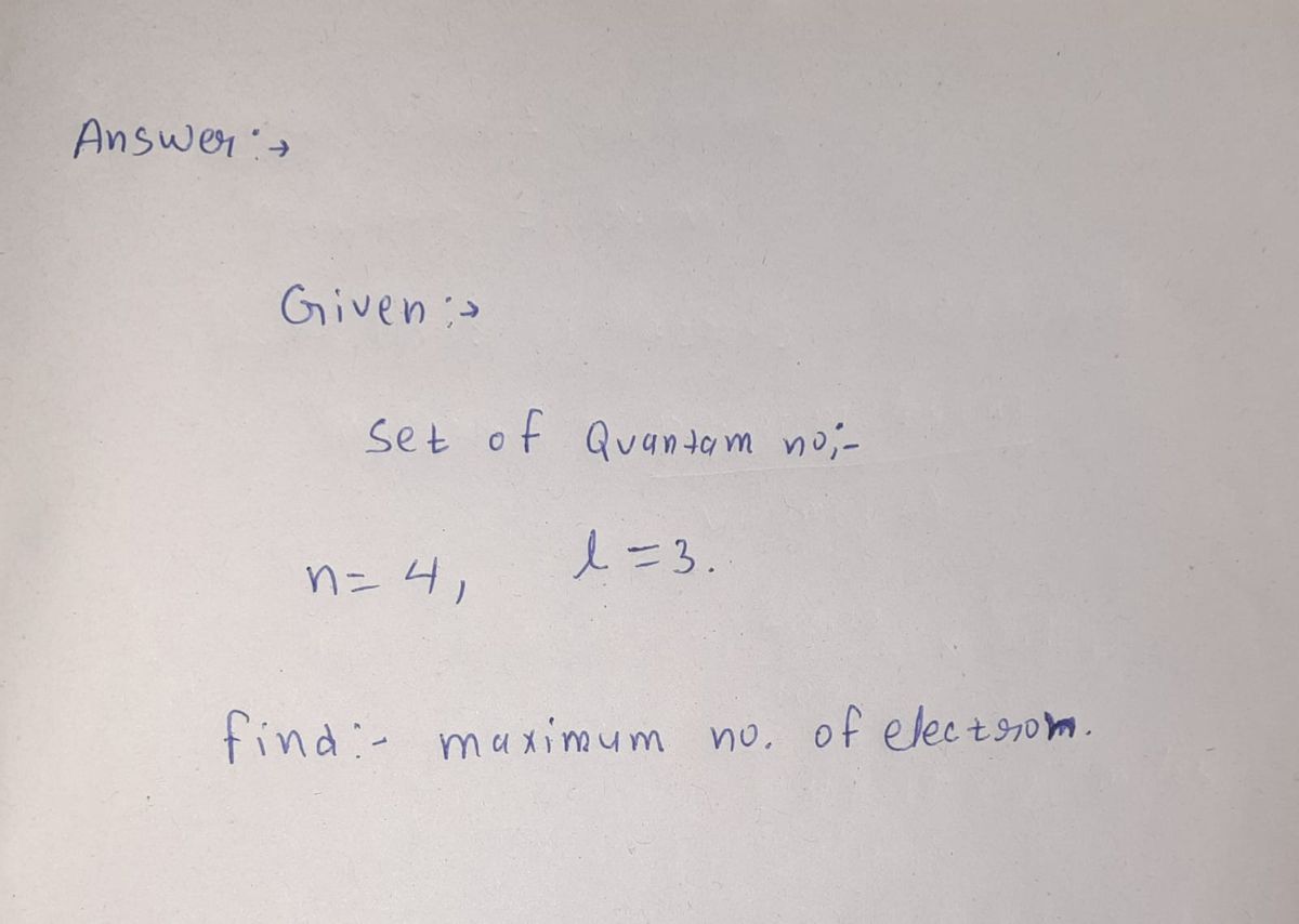 Chemistry homework question answer, step 1, image 1