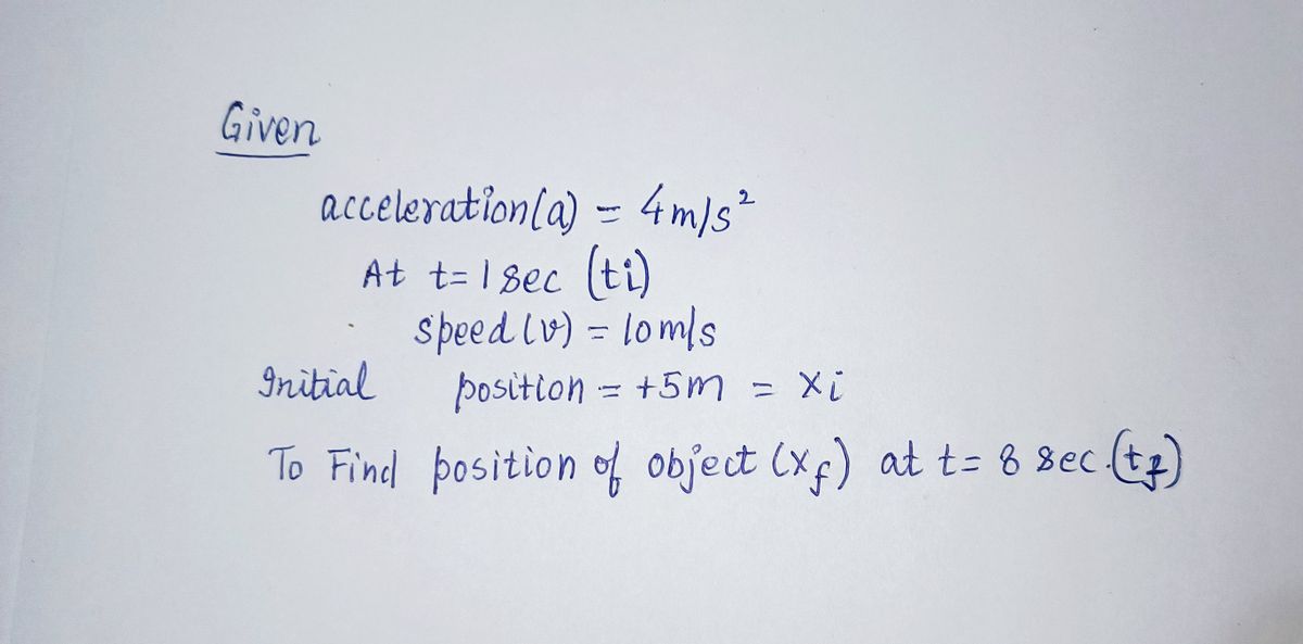 Physics homework question answer, step 1, image 1