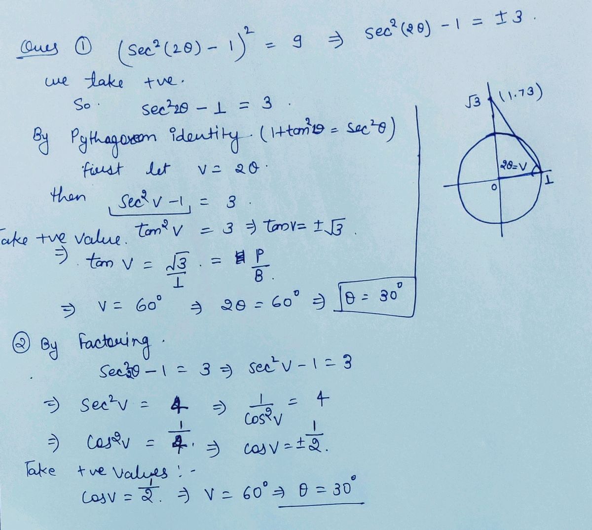 Advanced Math homework question answer, step 1, image 1