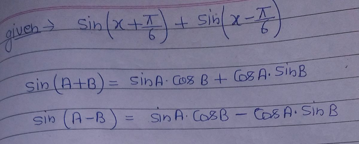 Trigonometry homework question answer, step 1, image 1