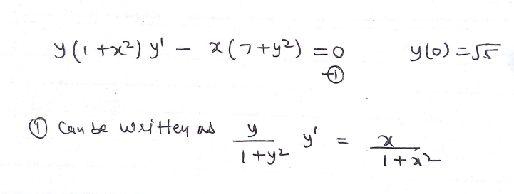 Answered: Find The Particular Solution Of The… | Bartleby