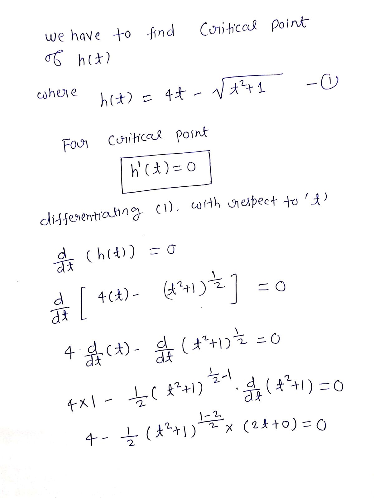 Advanced Math homework question answer, step 1, image 1