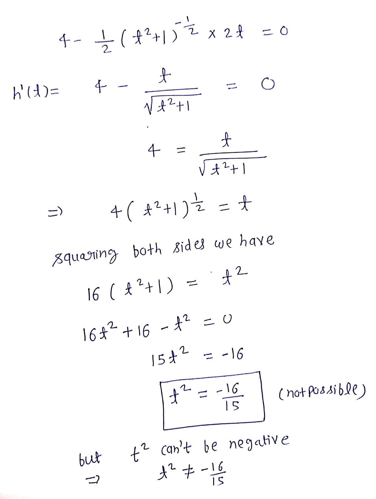 Advanced Math homework question answer, step 2, image 1