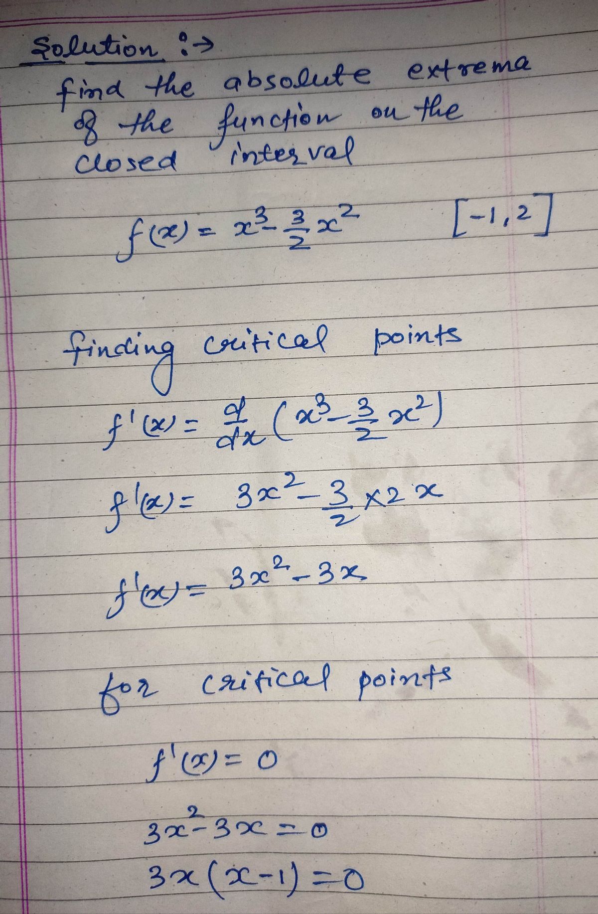 Calculus homework question answer, step 1, image 1