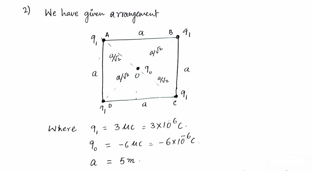 Physics homework question answer, step 1, image 1