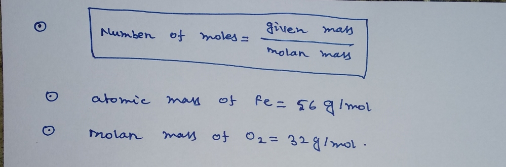 Chemistry homework question answer, step 1, image 1