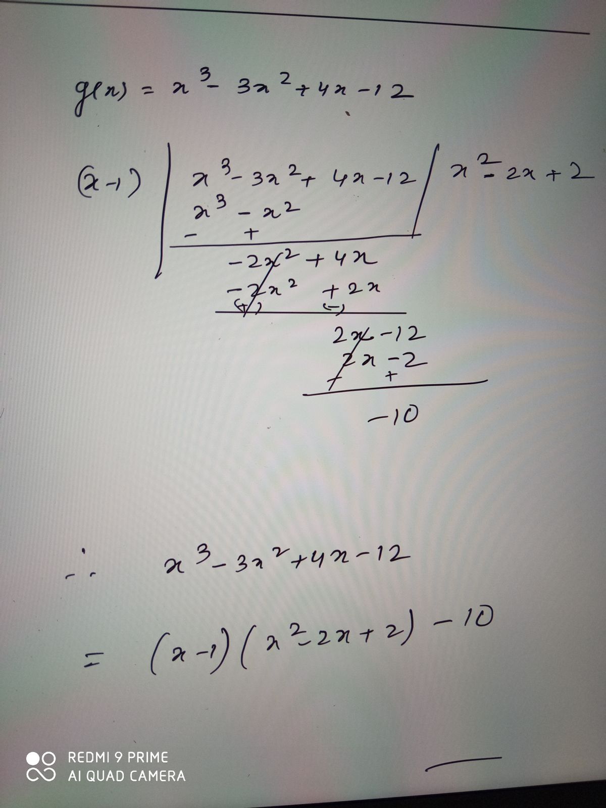 Advanced Math homework question answer, step 1, image 1