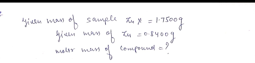 Chemistry homework question answer, step 1, image 1