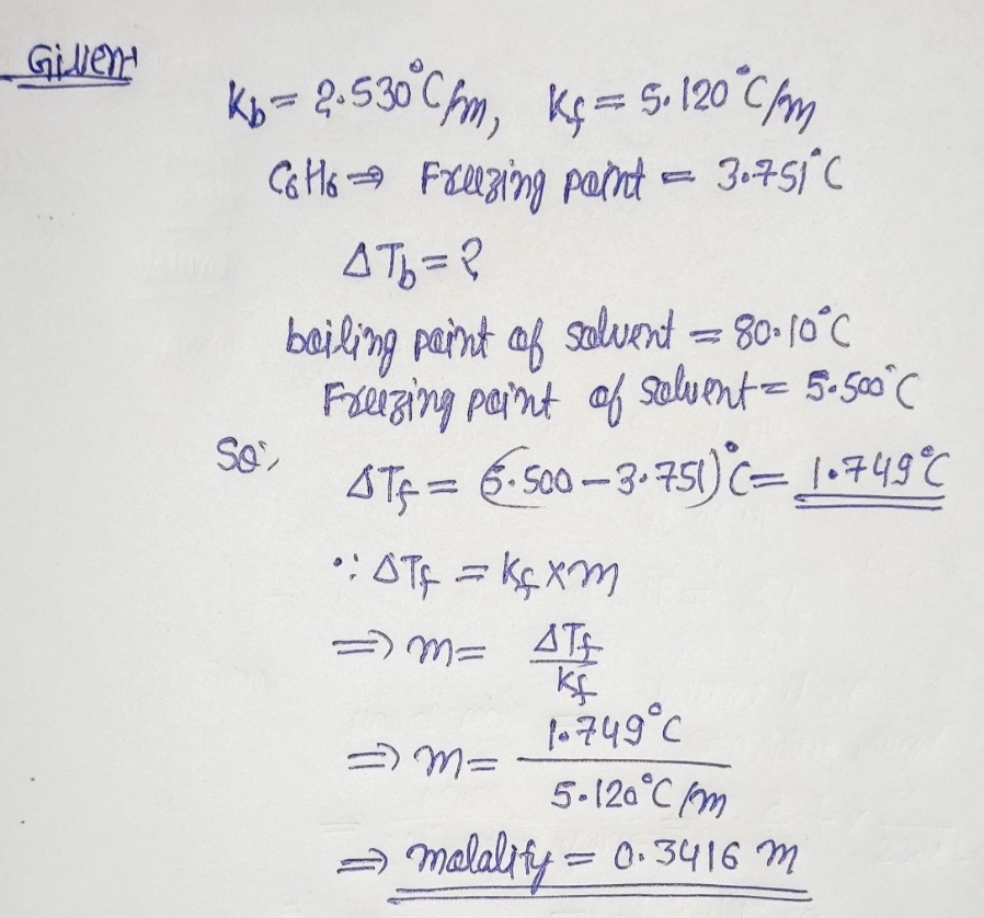 Chemistry homework question answer, step 1, image 1