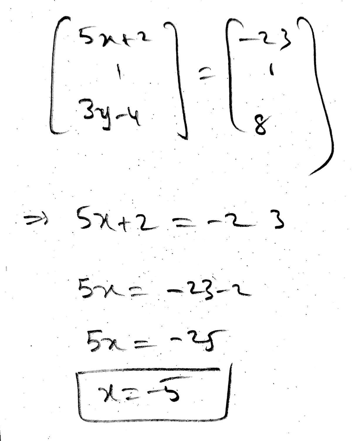 Algebra homework question answer, step 1, image 1