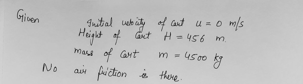 Physics homework question answer, step 1, image 1