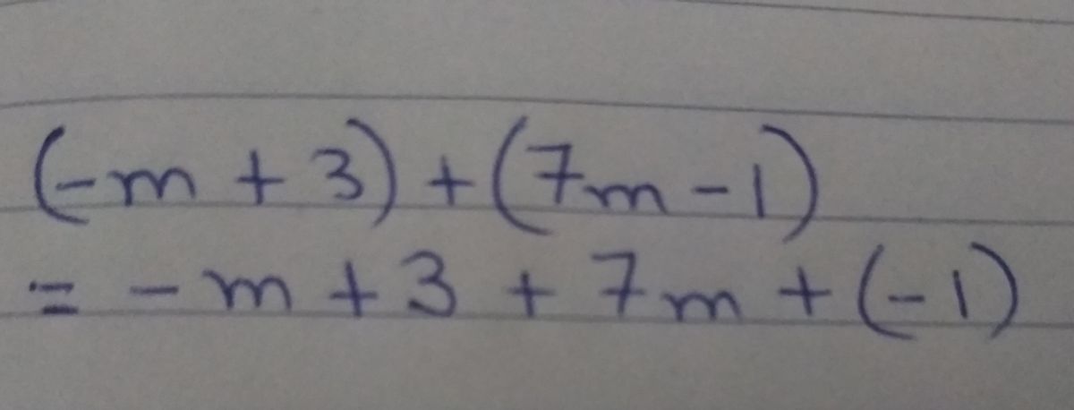 Algebra homework question answer, step 1, image 1