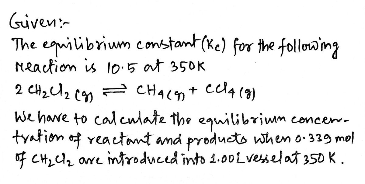 Chemistry homework question answer, step 1, image 1