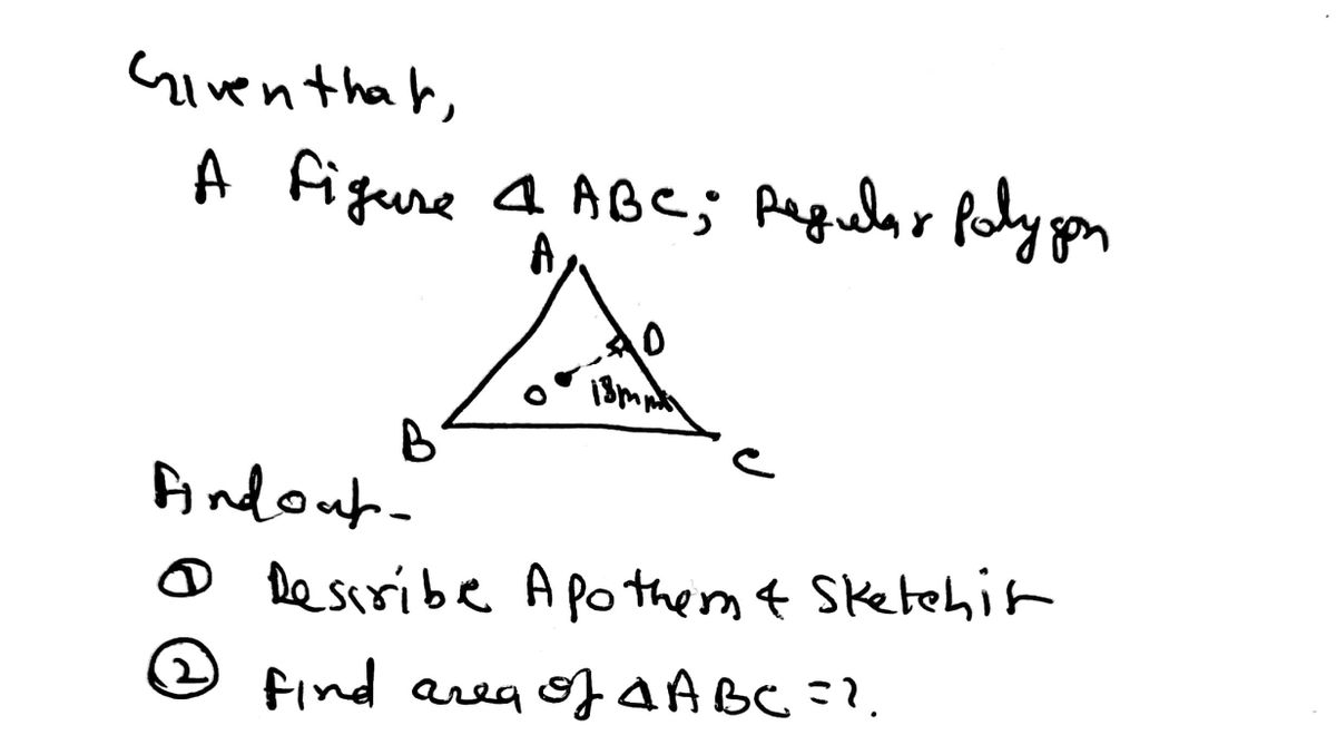 Geometry homework question answer, step 1, image 1