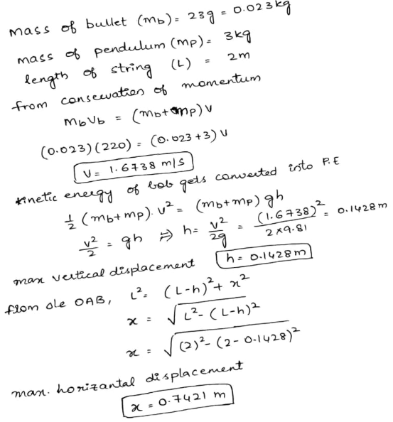 Physics homework question answer, step 2, image 1