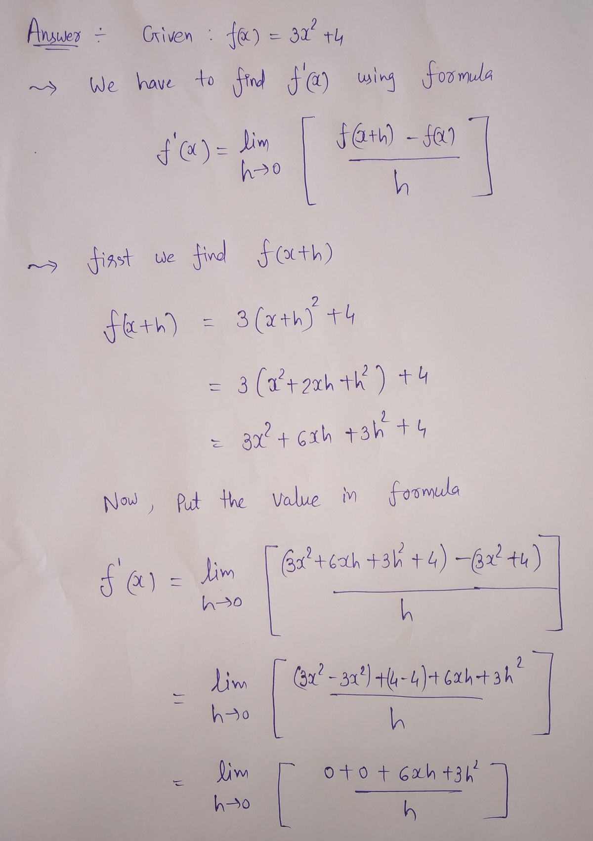 Calculus homework question answer, step 1, image 1