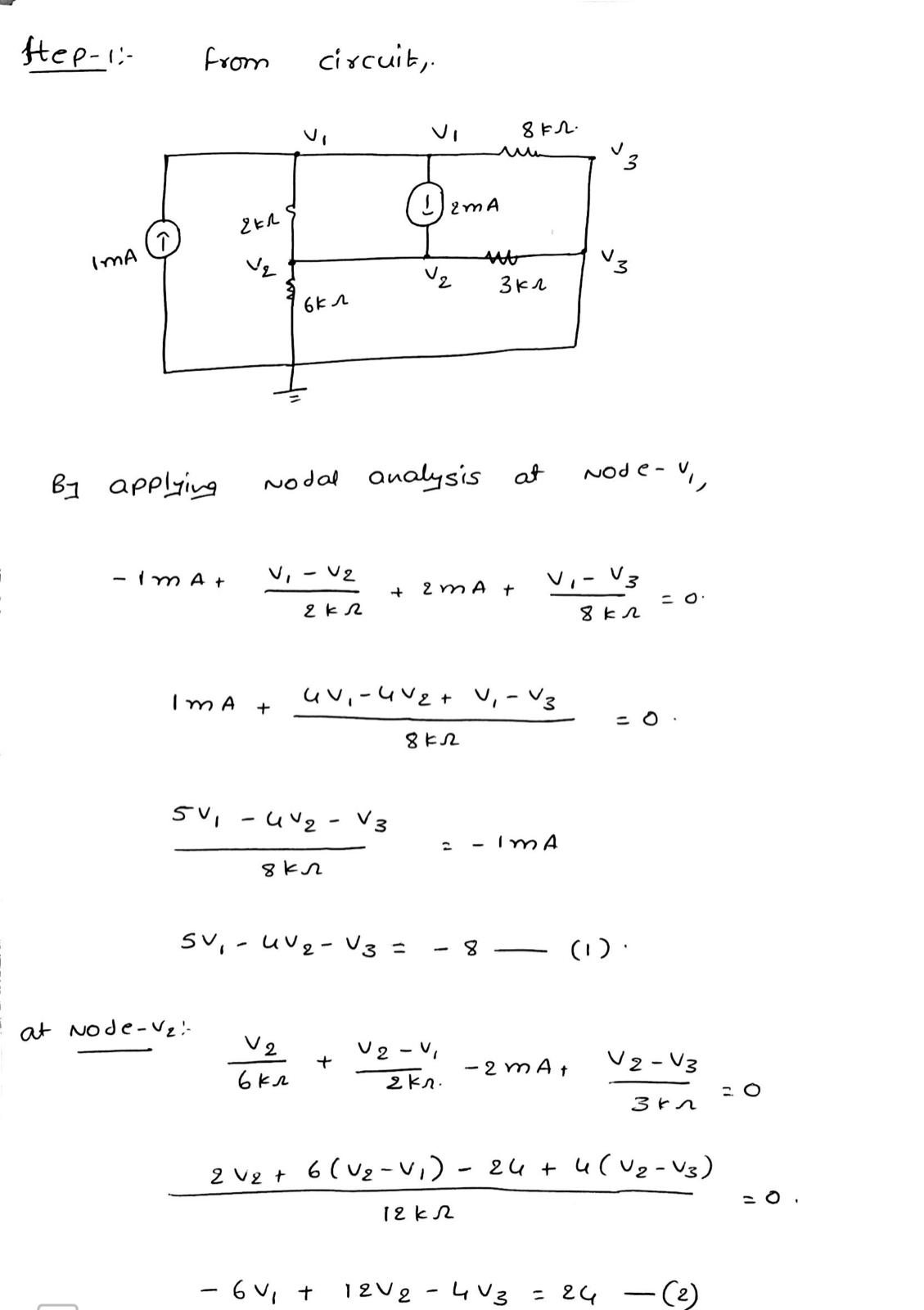 Electrical Engineering homework question answer, step 1, image 1