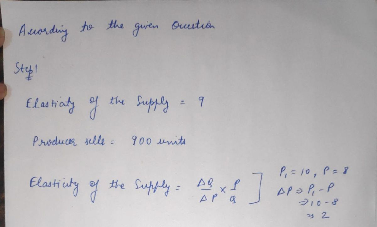 Economics homework question answer, step 1, image 1