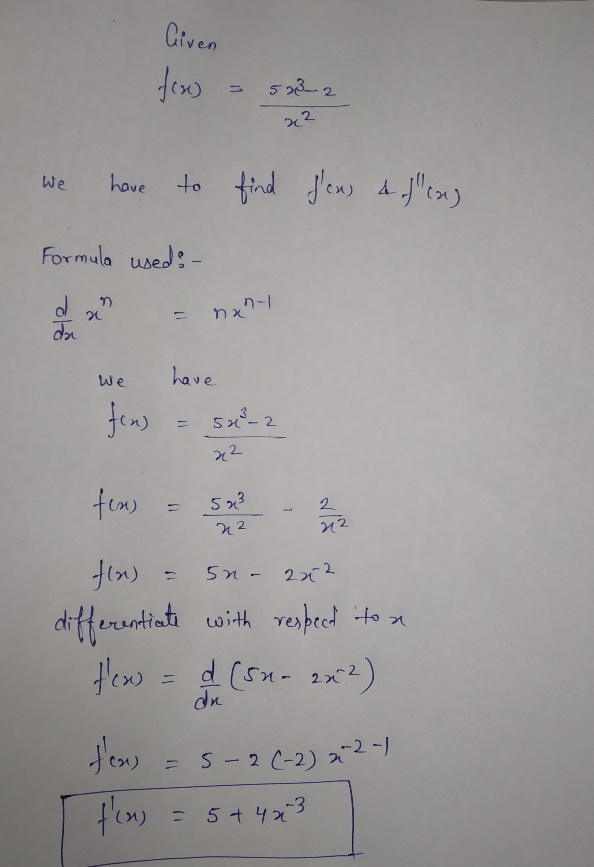 Calculus homework question answer, step 1, image 1