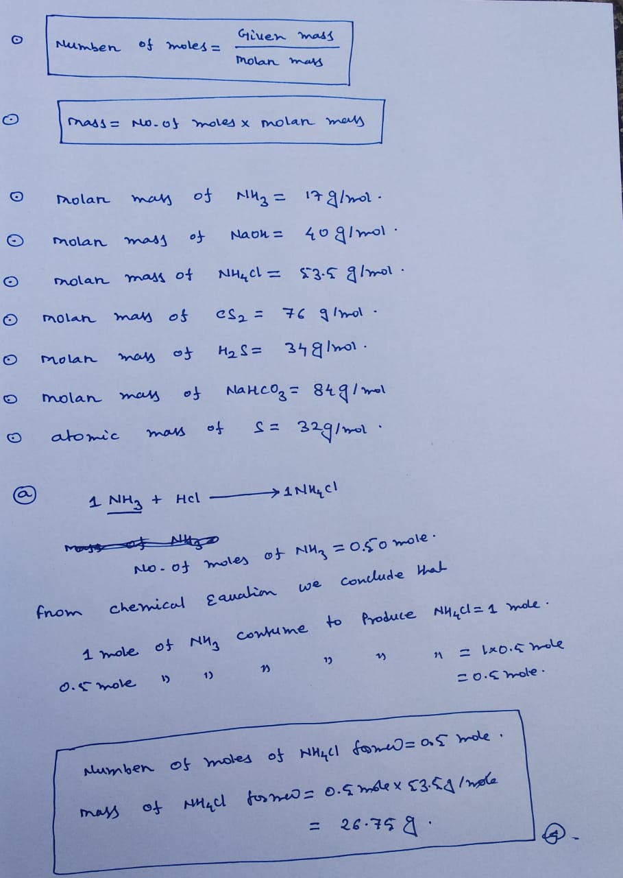 Chemistry homework question answer, step 1, image 1