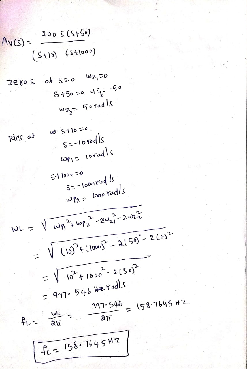 Electrical Engineering homework question answer, step 1, image 1