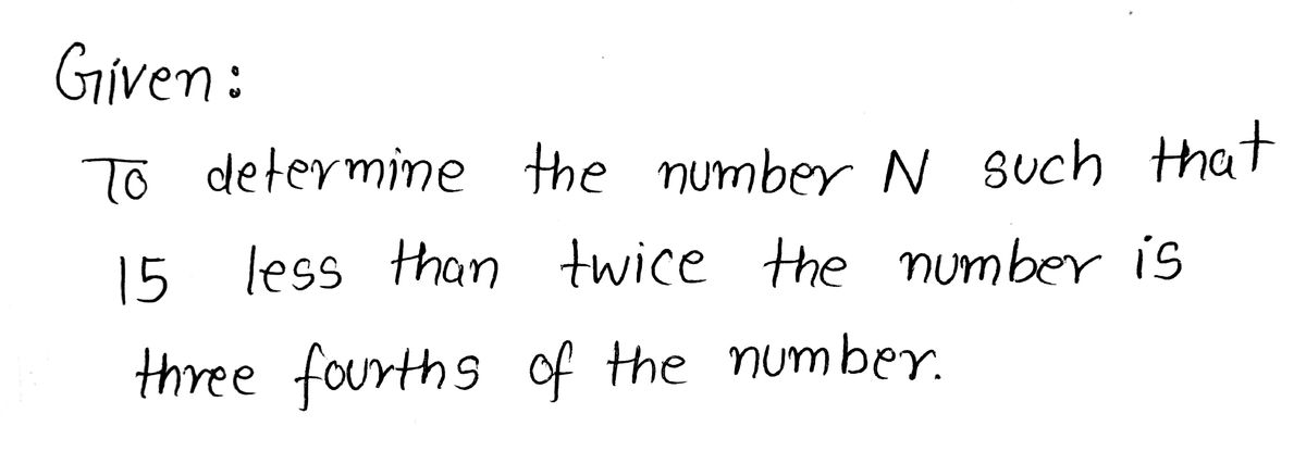 Algebra homework question answer, step 1, image 1