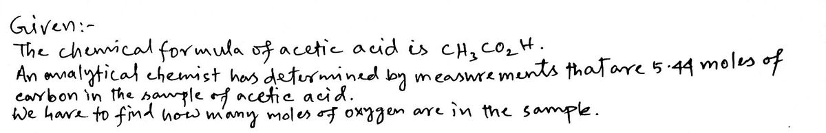 Chemistry homework question answer, step 1, image 1