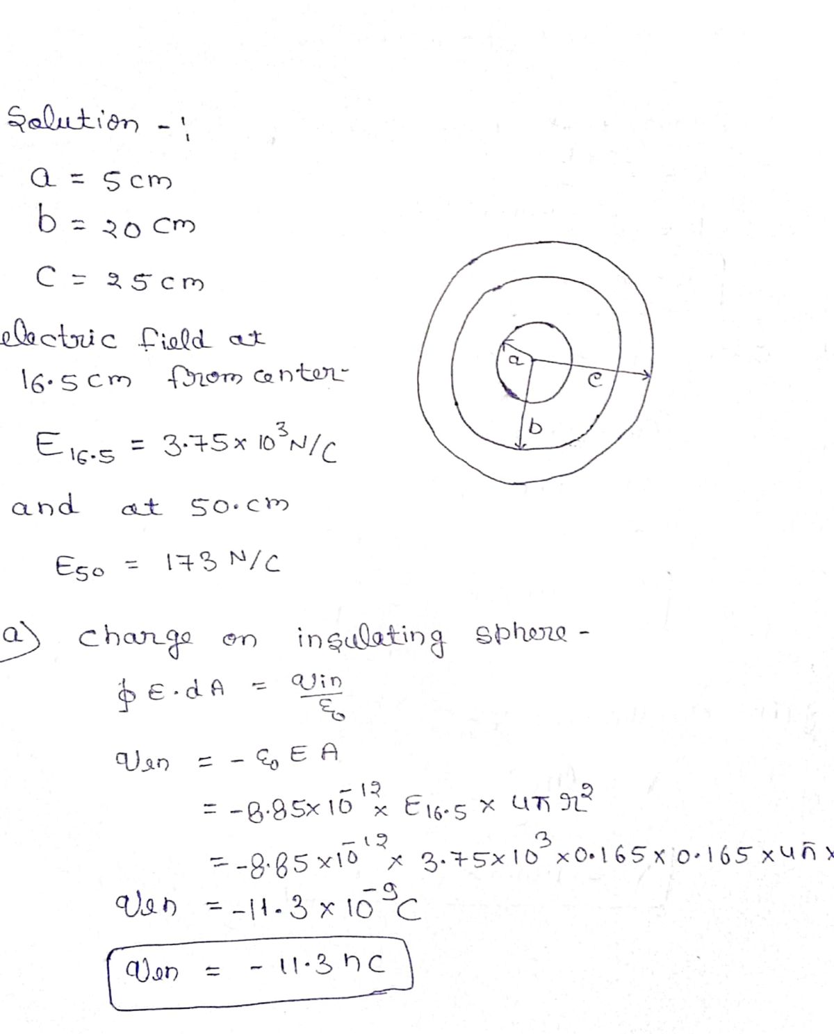 Physics homework question answer, step 1, image 1