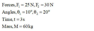 Physics homework question answer, step 1, image 1