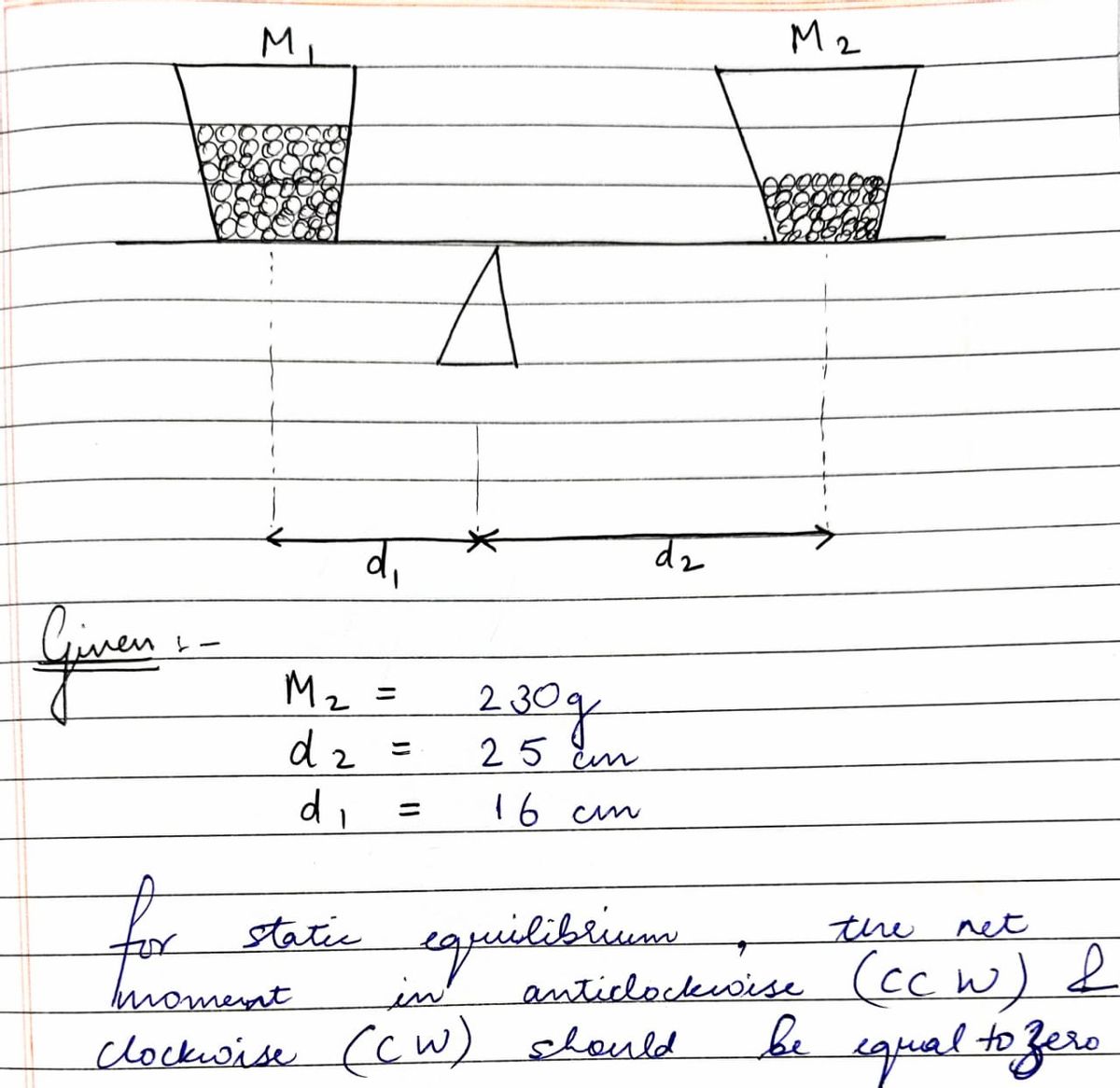 Physics homework question answer, step 1, image 1