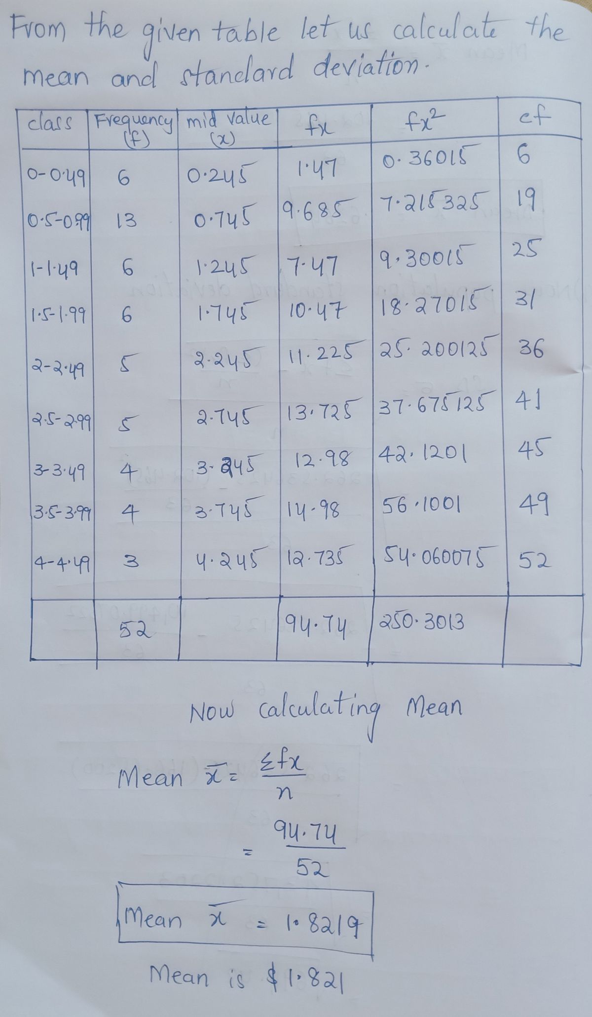 Statistics homework question answer, step 1, image 1