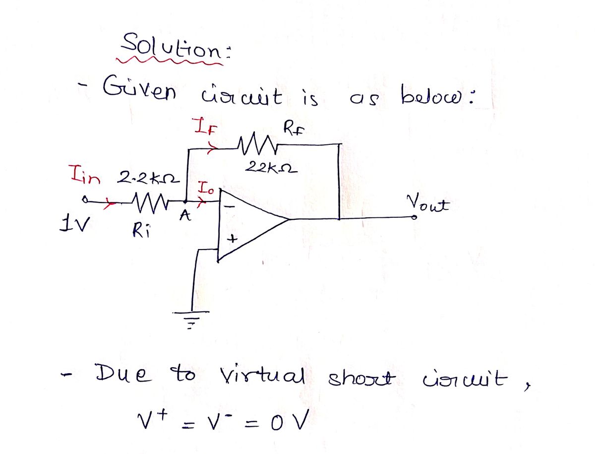 Electrical Engineering homework question answer, step 1, image 1