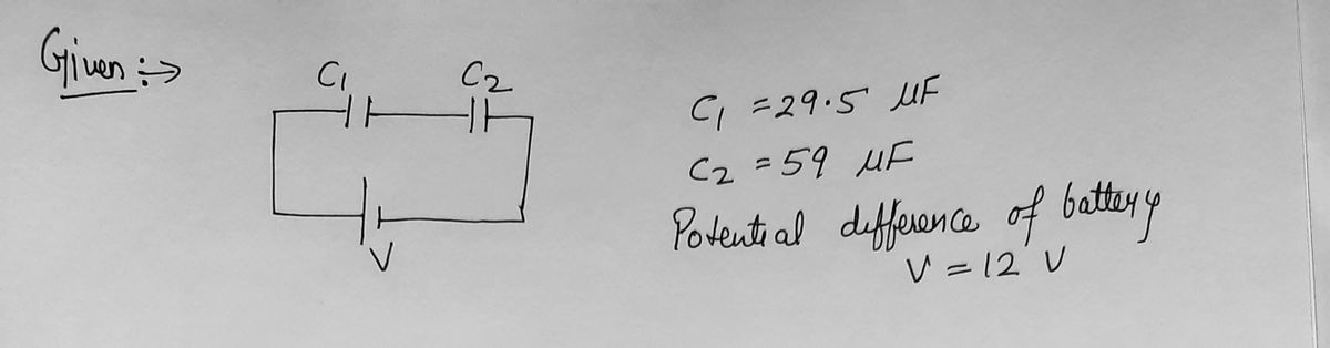 Physics homework question answer, step 1, image 1