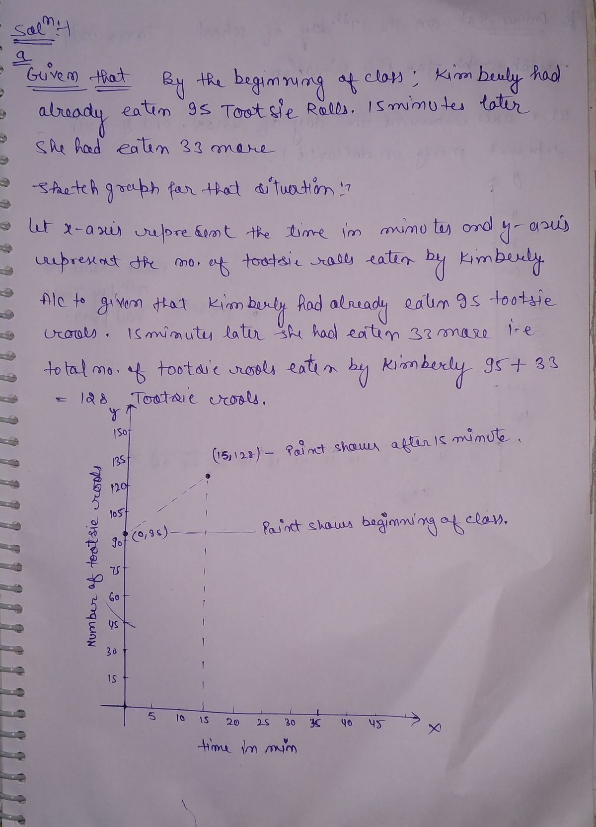 Algebra homework question answer, step 1, image 1