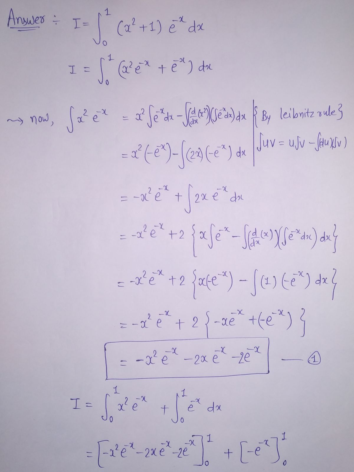 Calculus homework question answer, step 1, image 1