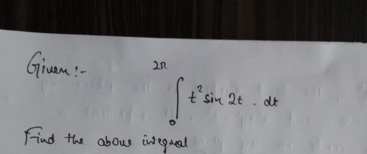 Calculus homework question answer, step 1, image 1