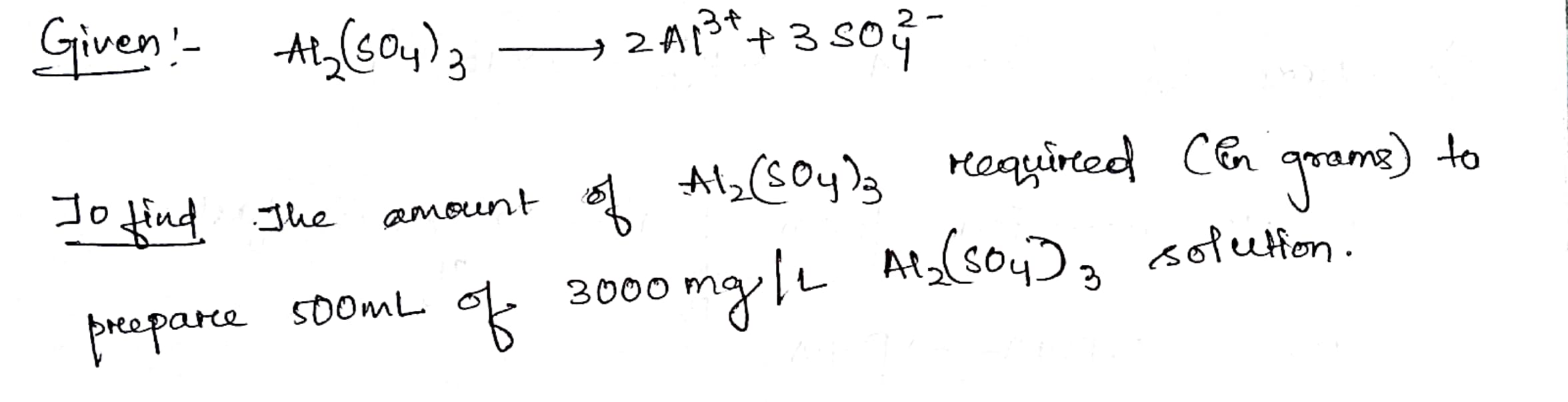 Chemistry homework question answer, step 1, image 1