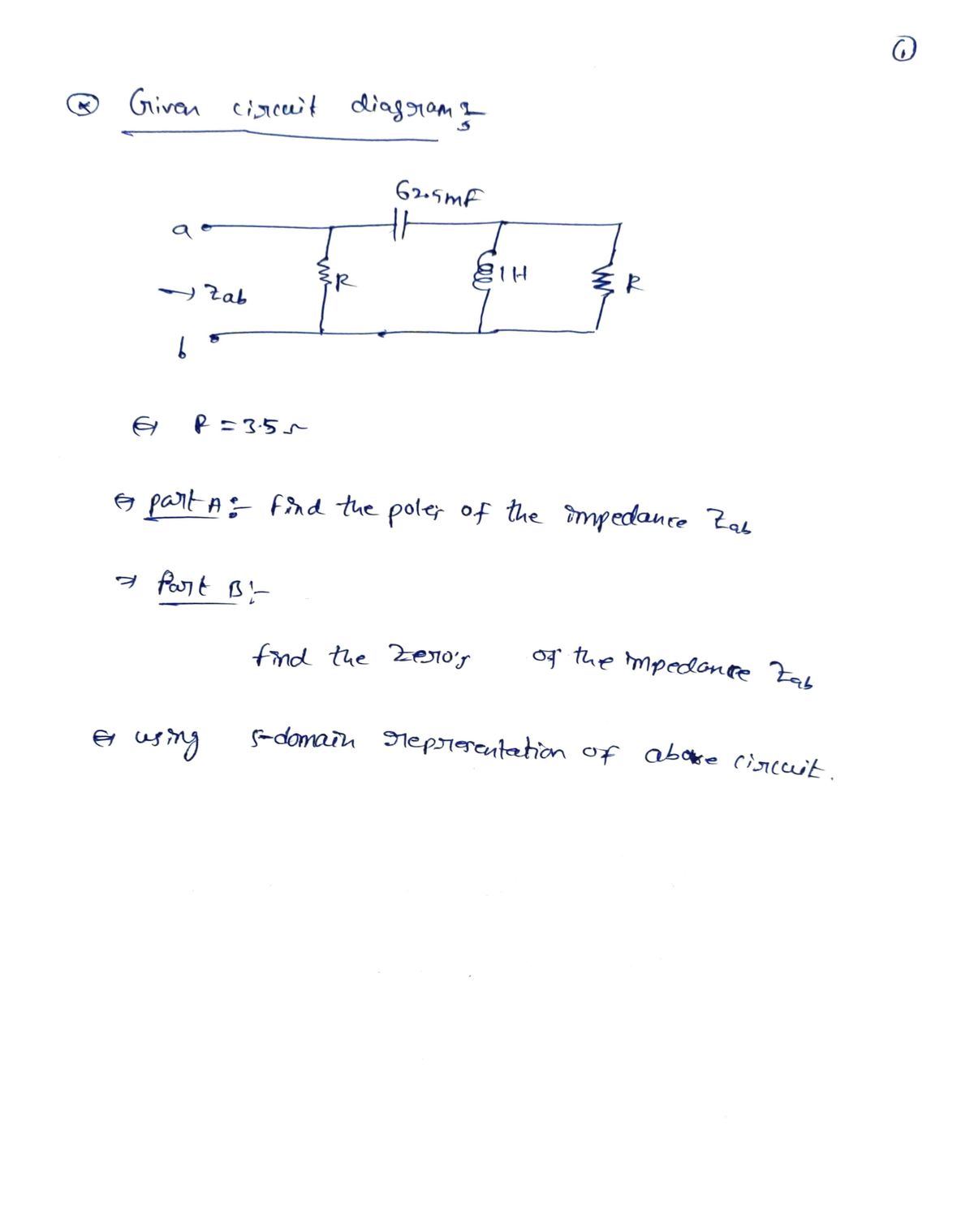 Answered: Consider the circuit shown in (Figure… | bartleby