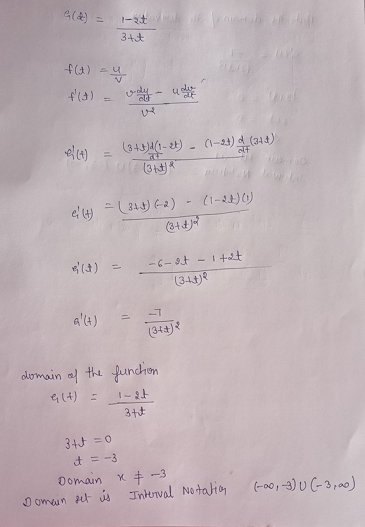 Calculus homework question answer, step 1, image 1