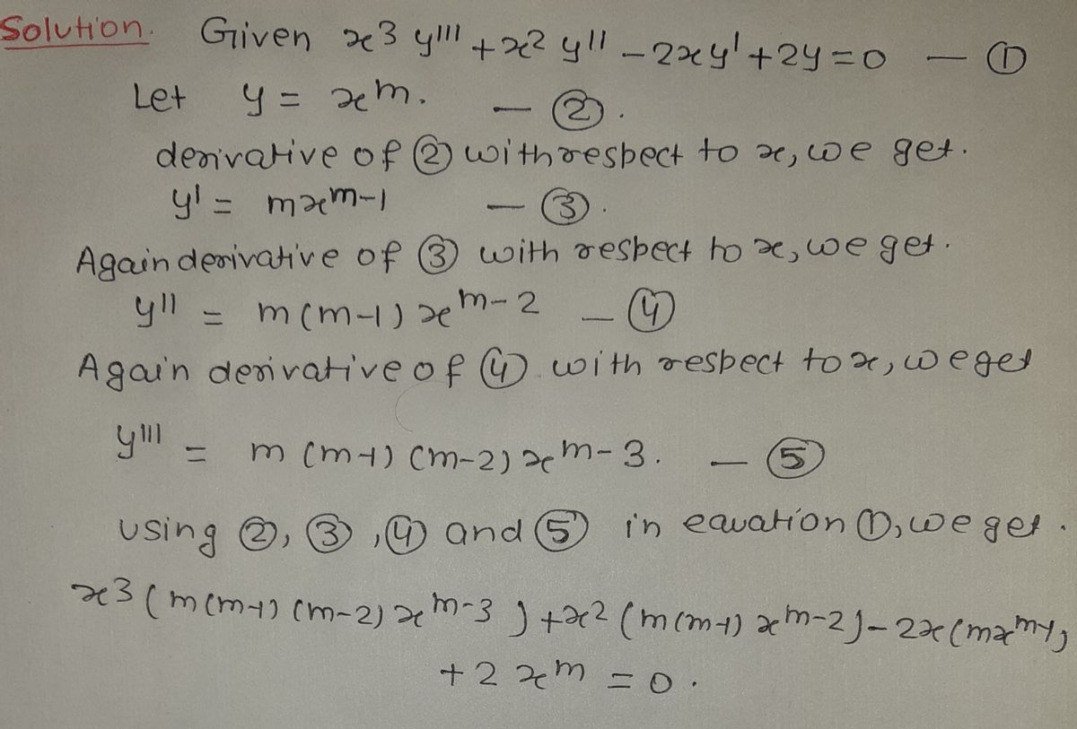 Advanced Math homework question answer, step 1, image 1