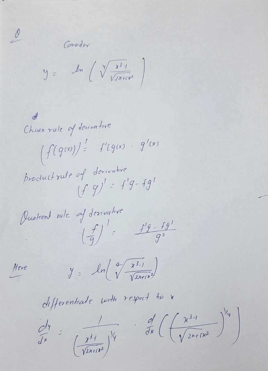 Calculus homework question answer, step 1, image 1