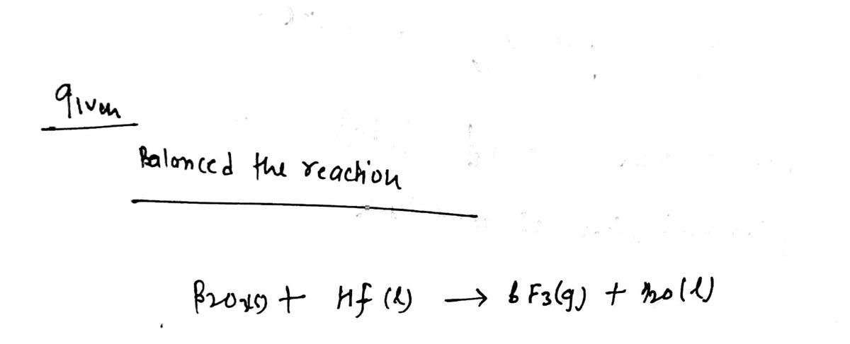 Chemistry homework question answer, step 1, image 1