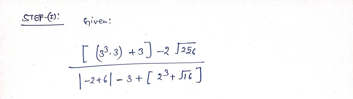 Algebra homework question answer, step 1, image 1