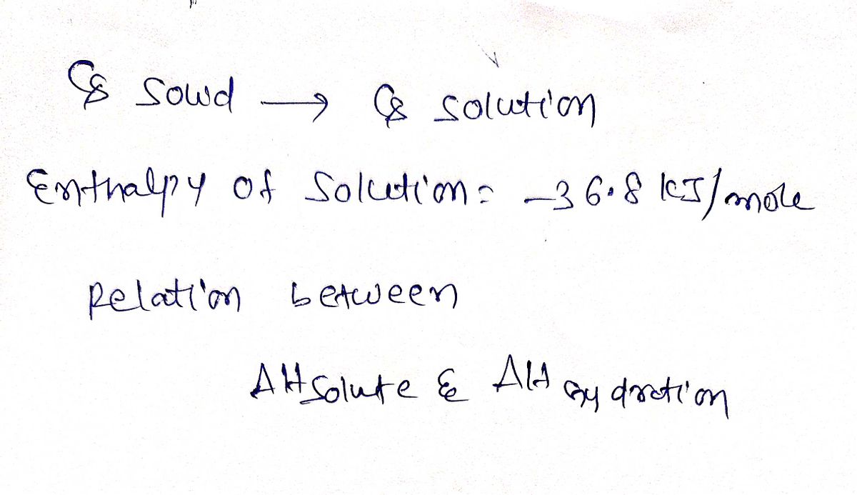 Chemistry homework question answer, step 1, image 1