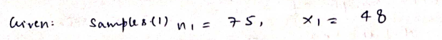 Statistics homework question answer, step 1, image 1