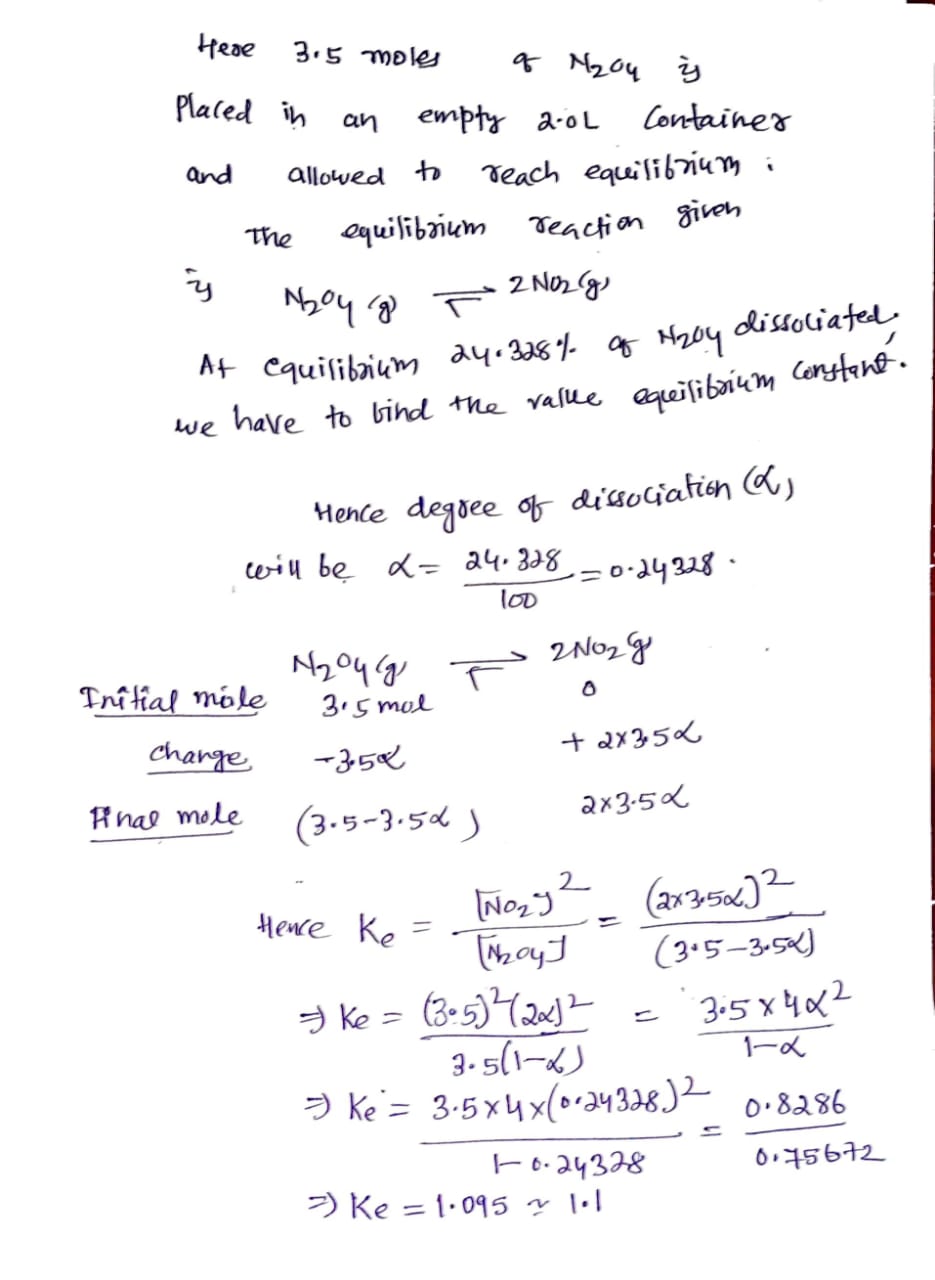 Chemistry homework question answer, step 1, image 1